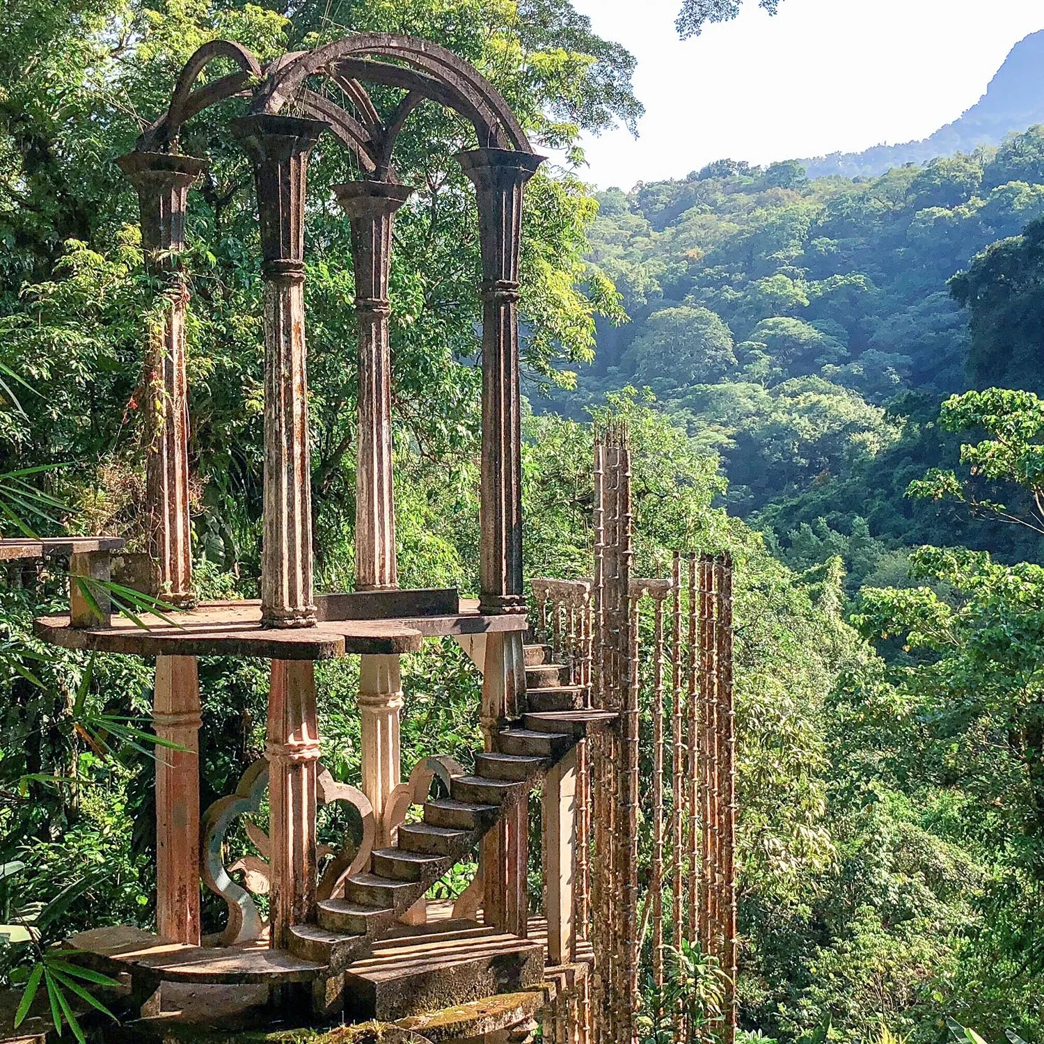 El Castillo de Edward James — Las Pozas de Xilitla, San Luis Potosí
